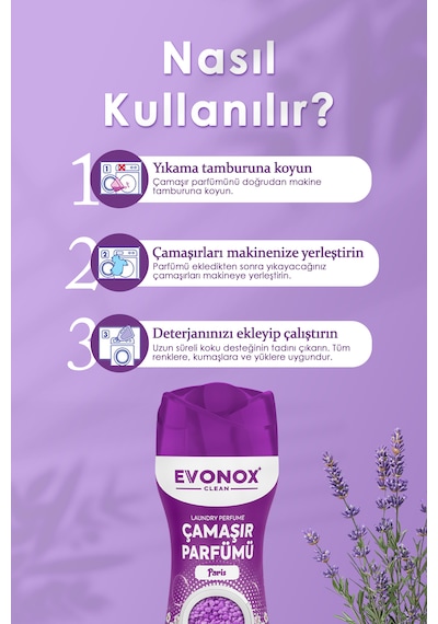 Clean Granül Çamaşır Parfümü & Çamaşır Yumuşatıcı Paris 210 Gr Tekli