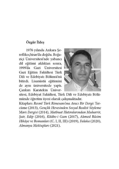 Modern Türk Şiirinde Bir Cedid: Ahmet Cemal Nabedid - Özgür İldeş - Çolpan