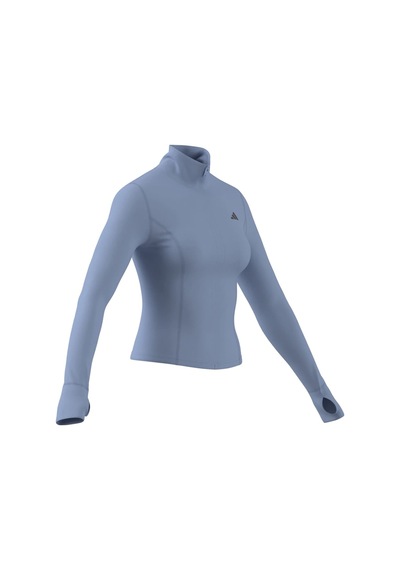 Adidas Kadın Ceket W 3ss Zıp T Jkt Ky7999 Mavi
