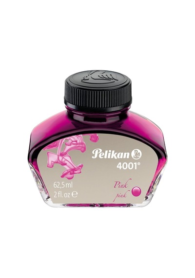 Pelikan Mürekkep Şişesi Mürekkep 4001, Pembe, 62,5 Ml, 1 Cam Genel