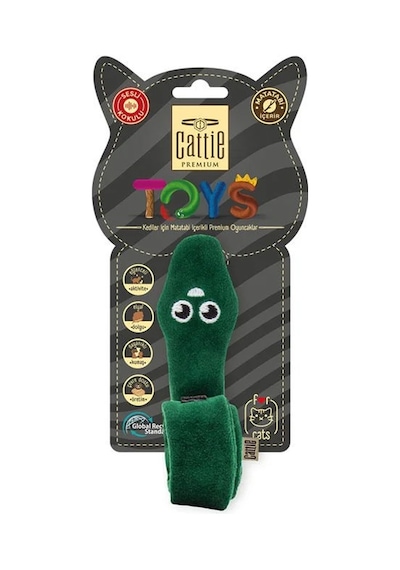 Cattie Matatabili Kedi Peluş Oyuncağı Yılan 33 Cm
