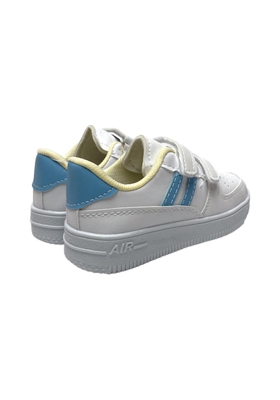 Çocuk Sneaker Spor Ayakkabı Beyaz-mavi-beyaz - Mavi
