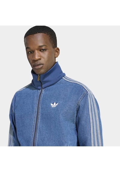Adidas Kd1517 Denım Fb Tt Erkek Eşofman Üstü Mavi