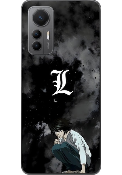 Xiaomi Mi 12 Lite Uyumlu Şeffaf Kılıf Death Note 2 Tasarımlı