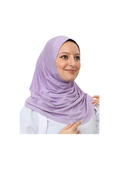Modish Group Hazır Giyim Türban Yumuşak Başörtü Şal - Lila Lila