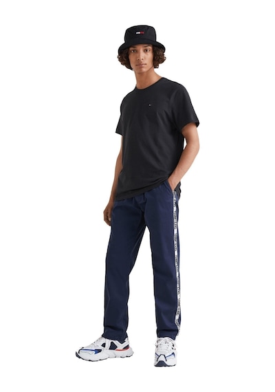 Tommy Jeans Erkek Siyah T-shirt Dm0dm04411078 - Denim Koleksiyonu-7302 Siyah