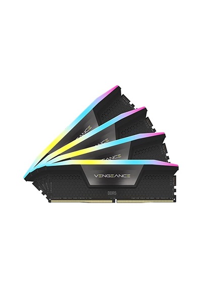 Corsair Vengeance Rgb Ddr5 Ram 64 Gb 4x16 Gb 6200 Mhz Cl32 Intel Xmp İcue Uyumlu Bilgisayar Belleği - Siyah Cmh64gx5m4b6200c32