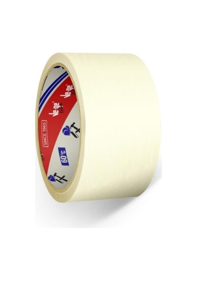 Ve-Ge Krepe Maskeleme Bantı 18 Mmx30 Mt Bej Gp 6 Adet