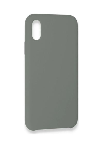 Newface - 784 - İphone Xs Max Kılıf Lansman Legant Silikon - Csmo-tex - - Gri