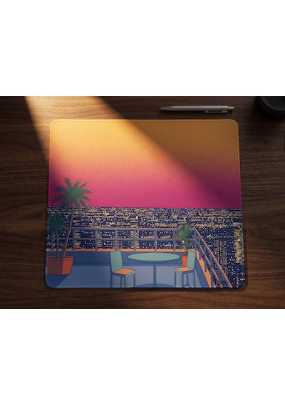 Oryn Night Drive / Edition 50x50cm Gaming Mousepad - 3mm Kalınlık 005