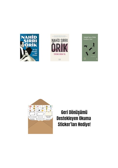 Her Şey Bitmeden, Gece Olmadan + Tersine Giden Yol + Everest Açıkhava 29 - Kedilere Dair + Okuma Sticker'ları