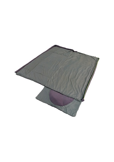 Outwell Contour Lux Yazlık & Kışlık Taraflı -19 C Uyku Tulumu Blue Sol F. Mavi