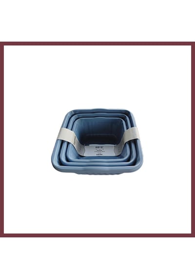 Storeşahin Kaprıs Home 3lu 4lt6lt9lt Kare Badya Set Shn0720 Çok Renkli