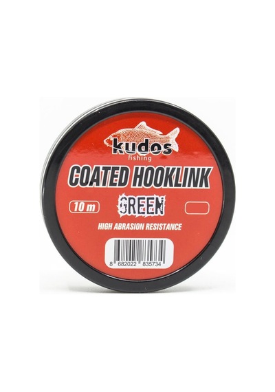 Kudos Coated Hooklink Green 10m 35lb