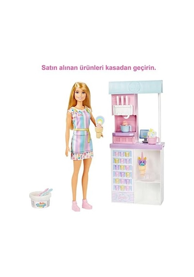 Dondurma Dükkanı Oyun Seti Dondurma Dükkanı Oyun Seti, 30 Cm Sarışın Bebek, Dondurma Yapabilme Özelliği Ve Gerçeğe Uygun Oyun Aksesuarları Hcn46 000 Açık Krem Dondurma Dükkanı Oyun Seti Dondurma Dükkanı Oyun Seti, 30 Cm Sarışın Bebek, Dondurma Yapabilme Özelliği Ve Gerçeğe Uygun Oyun Aksesuarları Hcn46 000 Açık Krem