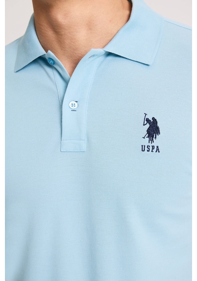U.s. Polo Assn. Erkek Mavi Tişört Basic 50326920-vr036