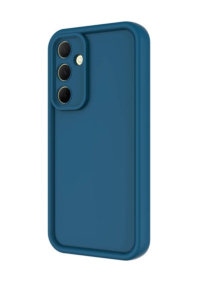 Galaxy A55 Uyumlu Renkli Tasarımlı Kamera Korumalı Silikon Kapak