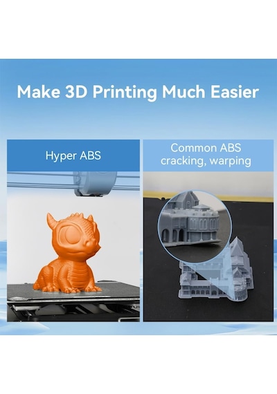 Creality Hyper Abs Turuncu Filament 1.75mm 1000gr - Urhanshop Yetkili Satış