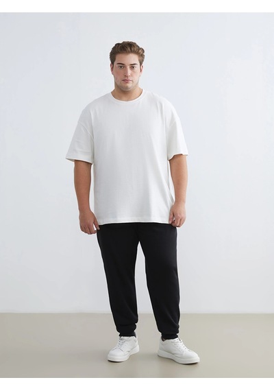 LC Waikiki Lcwaıkıkı Classic Siyah Kalın Erkek Jogger Eşofman Altı New Blakız Çocuk