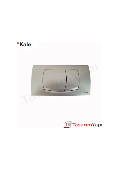 Kale Start Gömme Rezervuar Kumanda Paneli 12 Cm Krom