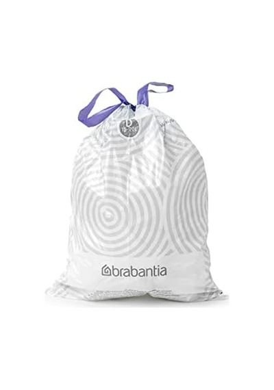 Çöp Torbası, Plastik, Beyaz, 15 Litre
