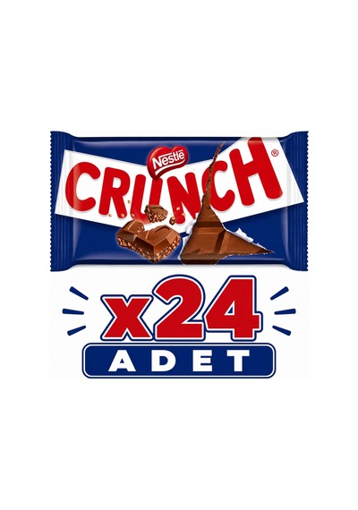 Nestle Crunch Tablet Çikolata 70 Gr X 24 Adet