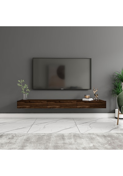 Avalon 3 Kapaklı Duvara Monte Tv Sehpası 140 Cm, Modern Minimal Tasarım, Tv Ünitesi - Sandık Ceviz Sandık Ceviz Avalon 3 Kapaklı Duvara Monte Tv Sehpası 140 Cm, Modern Minimal Tasarım, Tv Ünitesi - Sandık Ceviz Sandık Ceviz