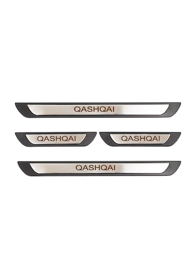 Nissan Qashqai 4 Prç. İç Kapı Eşiği Krom Abs