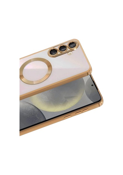 Samsung Galaxy Uyumlu A57 5g Kross Magneticsafe Kapak - Çöl Titanyum İtdark54320