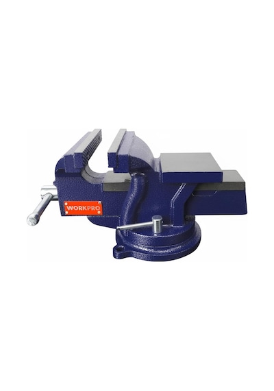 Workpro Wp233006 125mm 360 Döner Tabanlı Örslü Profesyonel Tezgâh Mengene Fr Wp233006