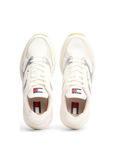 Tommy Hilfiger The Coney Metallıc Bej Kadın Sneaker Bej