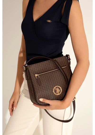 U.S. Polo Assn. Kadın Kahverengi Çapraz Çanta 50293698-VR029