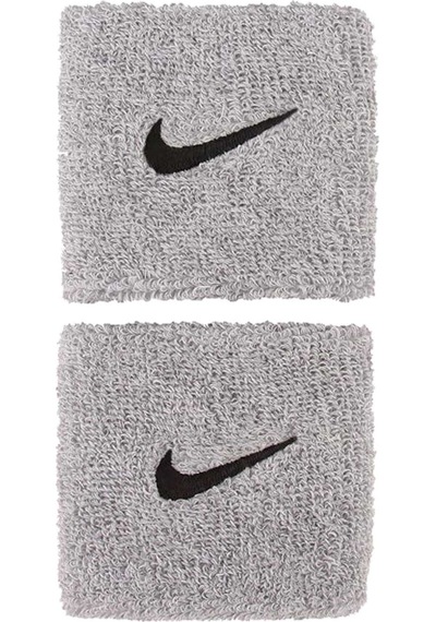 Nike Havlu Gri Sporcu Bilekliği
