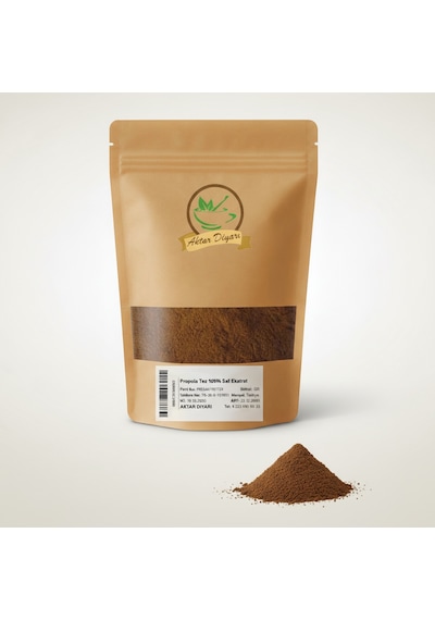 Propolis Toz %100 Saf Ekstrat 50 Gr Aktar Diyarı
