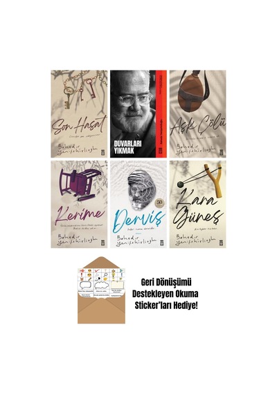 Bahadır Yenişehirlioğlu 6 Kitap Seti + Okuma Sticker'ları