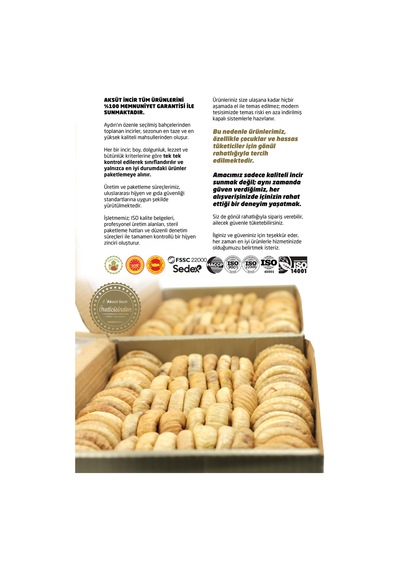Kuru İncir 2000g Lerida Dizim 2 KG