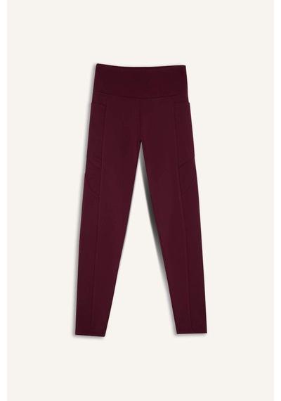 Defacto Yüksek Bel Sporcu Tayt G8391ax25wnbr232 Bordo-br232
