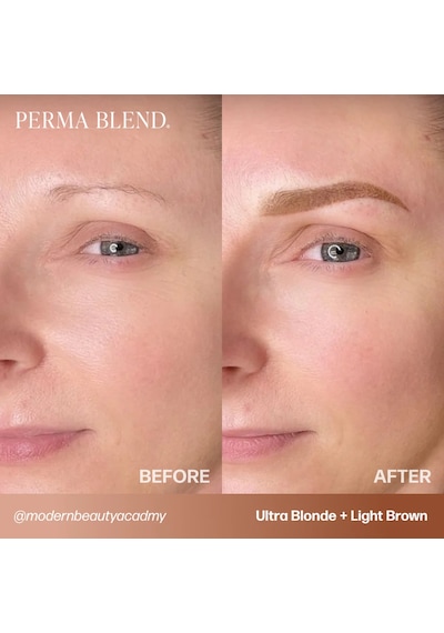 Perma Blend Light Brown Kalıcı Makyaj Kaş Pigmenti 15ml Diğer