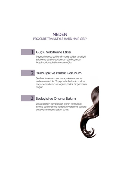 Missha Bakım Etkili Güçlü Tutuşlu Şekillendirici Sert Saç Jölesi Procure Transtyle Hard Hair Gel