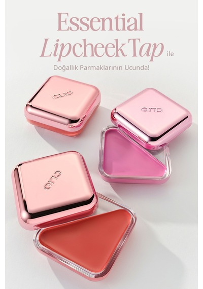 Dudak Ve Yanak Renklendirici Parlak Balm Clıo Essential Lipcheek Tap 08 Bubbly Plum