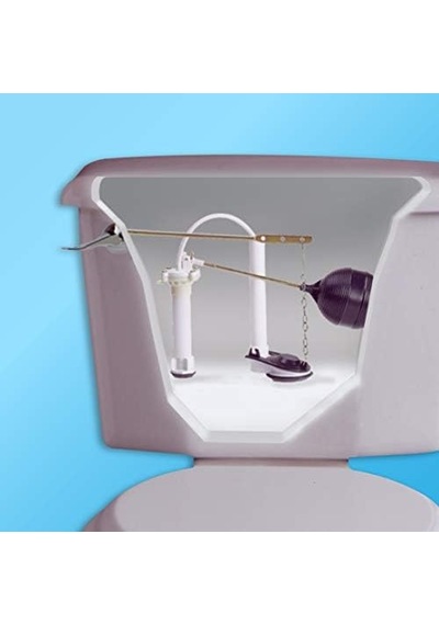 Danco 80816 Komple Tuvalet Tamir Takımı Doldurma Vanası, Sineklik, Çubuk, Şamandıra Değiştirme, Beyaz