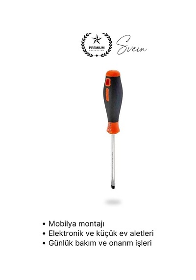 Tornavida 2 İn 1 Çift Taraflı Yıldız Düz Tornavida Kompakt 2 Fonksiyonlu Ev Ve Tamir İşleri İçin