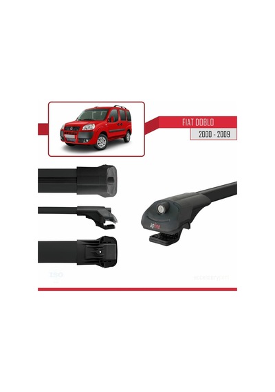 Fiat Doblo 2000-2009 Arası İle Uyumlu Ace-1 Ara Atkı Tavan Barı S