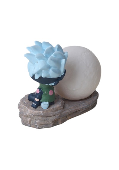 Naruto Kakashi Hatake Uzamaki Gece Lambası Biblo Dekoratif Ürün Ev Ofis Yeni Yıl Doğum Günü Hediyesi 15 Cm