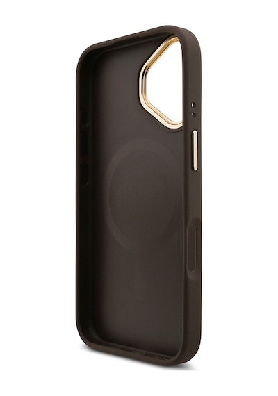 Apple Uyumlu iPhone 17 Guess Lisanslı 4g Ve Yazı Logolu Kılıf&ekran&lens Koruyucu 3in1 Aksesuar Seti Siyah Siyah