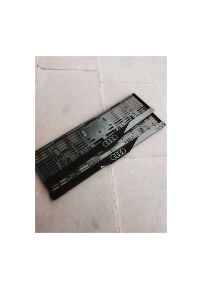Plakalık Lazer Kesim Pleksi 2 Adet Özel Üretim - Mat Audi Uyumlu - 784762029