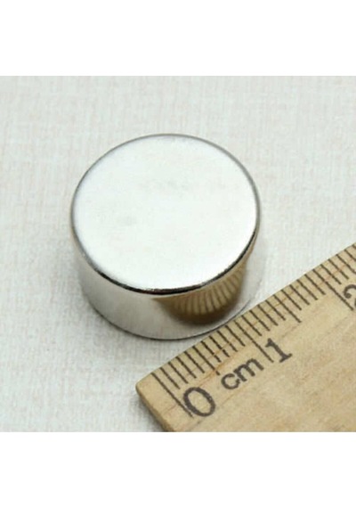 3 Adet - Yuvarlak Süper Güçlü Neodyum Mıknatıs, 20x10 Mm, Çap: 20mm X Kalınlık 10mm