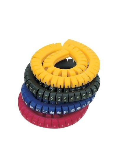 Kg 2 N 4-16mm² Sarı Kapalı Tip Kablo Etiketi Klemsan 100'lü Paket