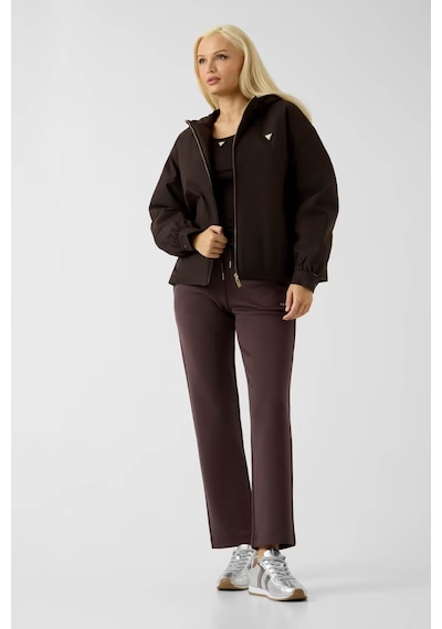 Guess Kapüşonlu Kahverengi Kadın Ceket V6yl11w2871
