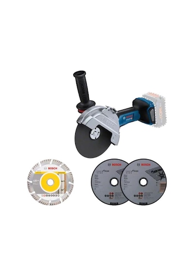 Bosch Professional GWS 18V-180 P Akülü Taşlama Makinesi (Akü & Şarj Hariç) - 06019H6L01